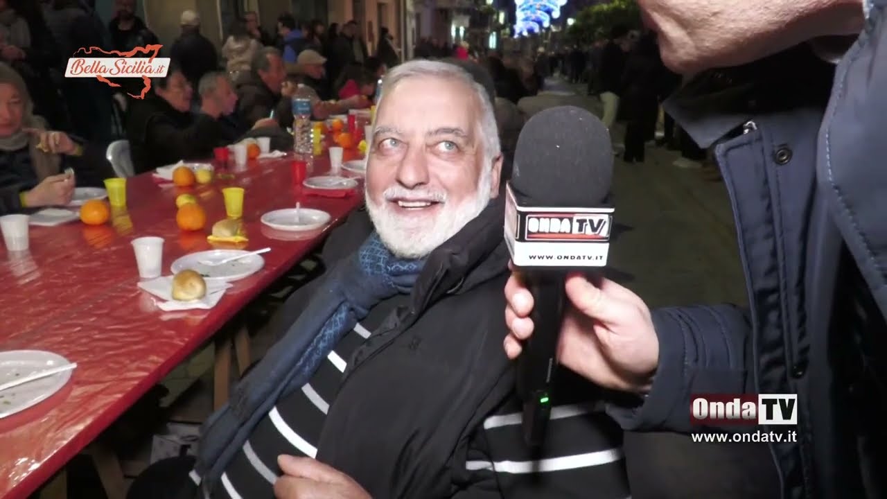 La tavolata di San Giuseppe più lunga d'Italia a Lascari - I Virgineddi