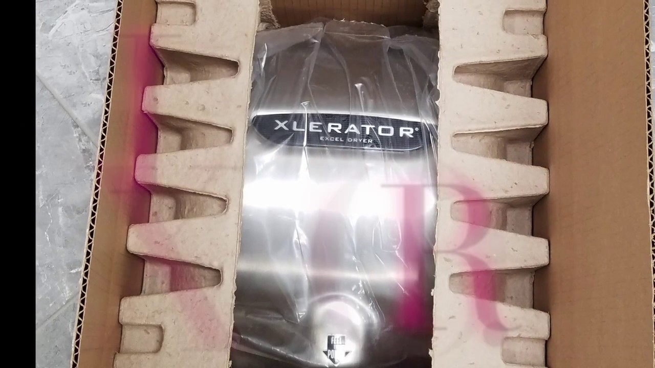 Installation of a hand dryer Excel