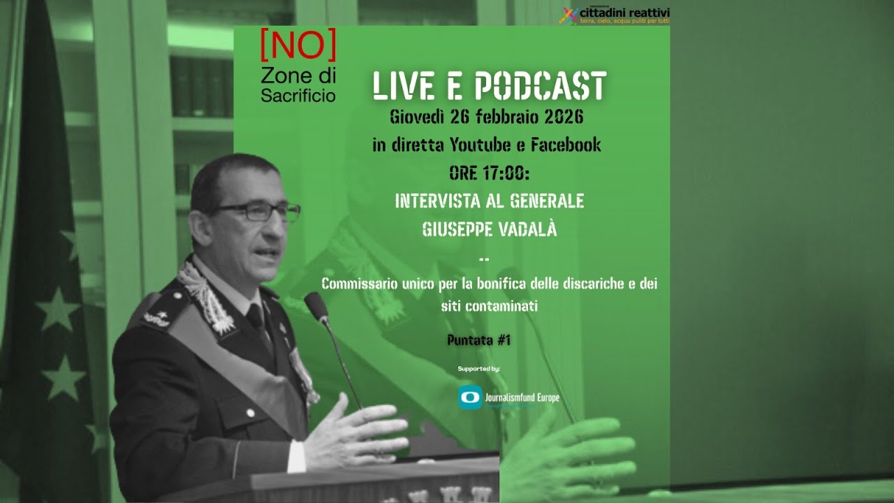 [NO] ZONE DI SACRIFICIO – Episodio #1 | Live - Intervista Generale Giuseppe Vadalà