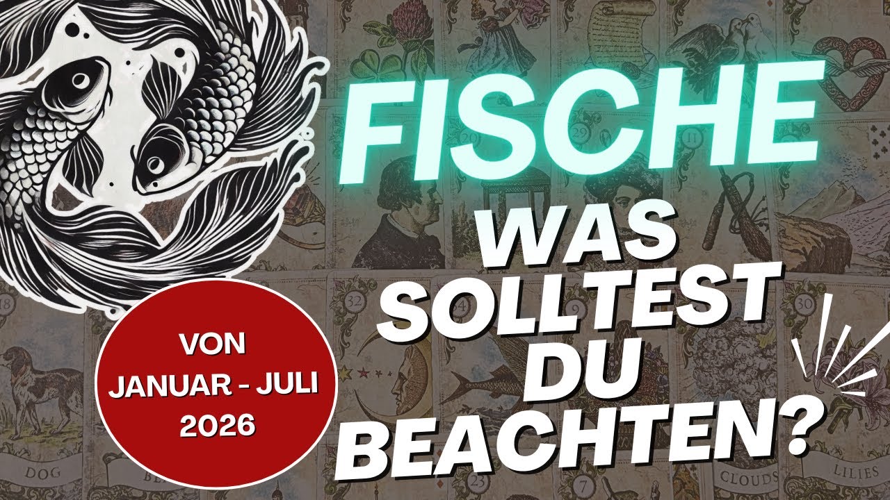 Fische: Bereite dich vor – nichts bleibt wie zuvor | Tarot Kartenlegen