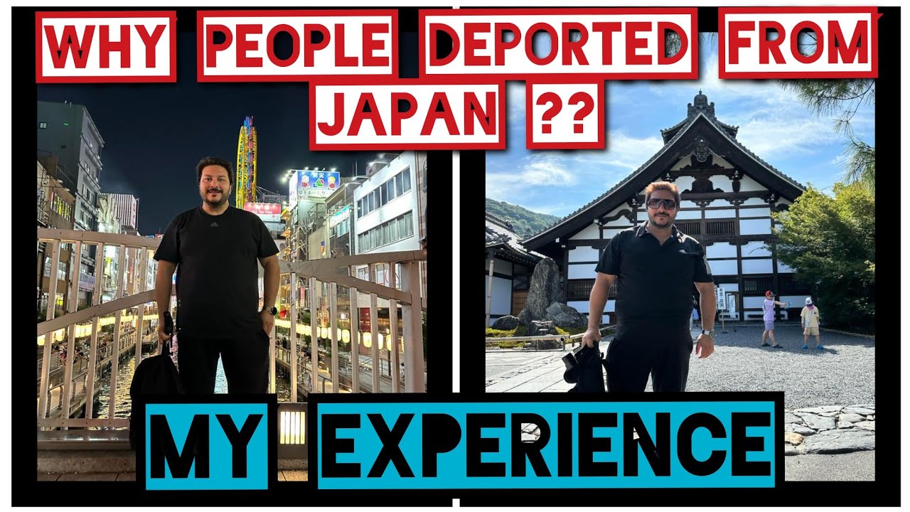 Why people Got deported from Japan ? My advice and experience #japan #japanevisa #travelvlog #urdu