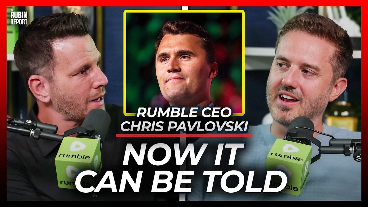 Rumble CEO Finally Reveals What Charlie Kirk Did to Help Him