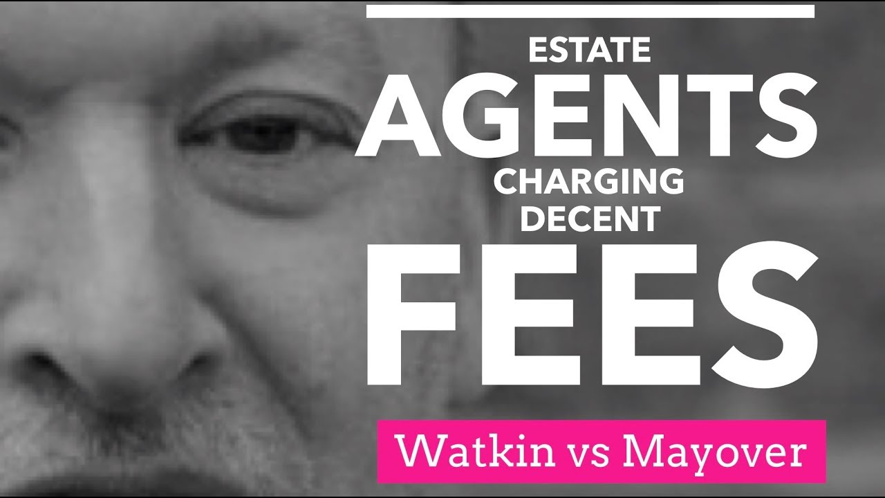 Why do Estate Agents find it hard to charge decent fees?