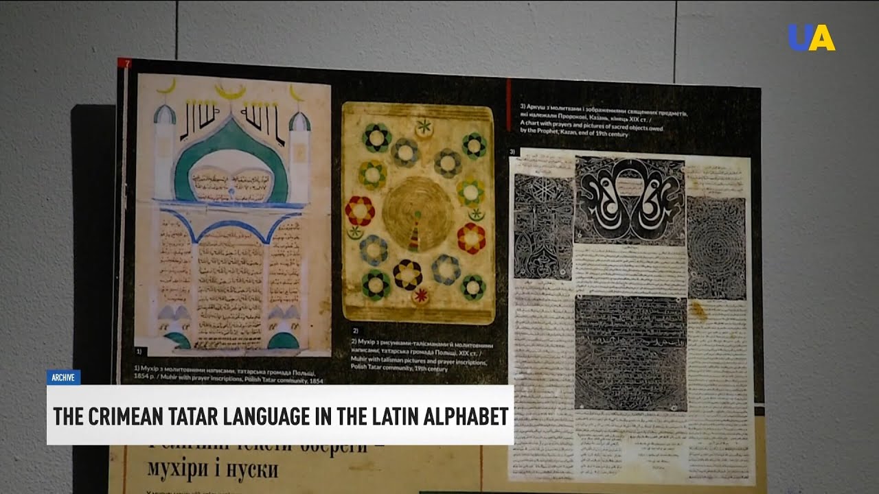 The Crimean Tatar language in the Latin alphabet