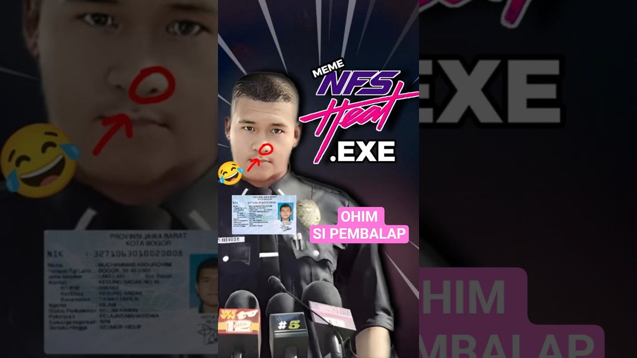 OHIM THE RACER😹 | MEME NFS HEAT.EXE | INDONESIA