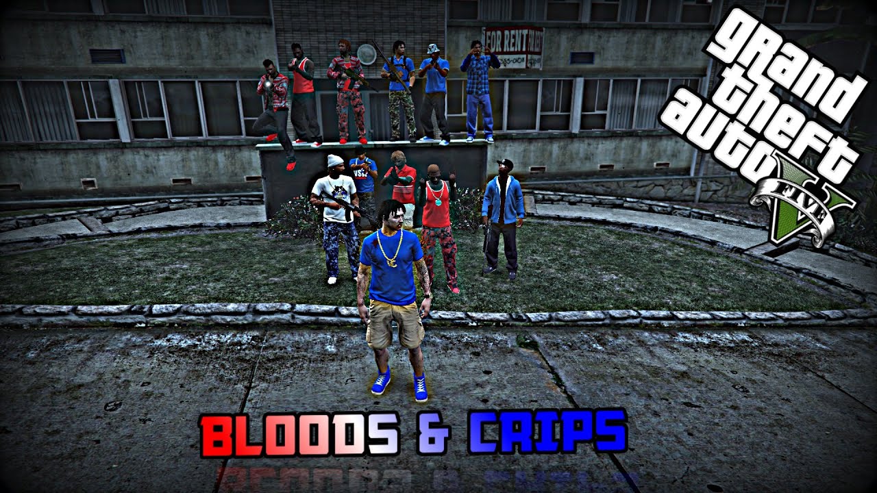 GTA 5 - BLOODS VS CRIPS #7