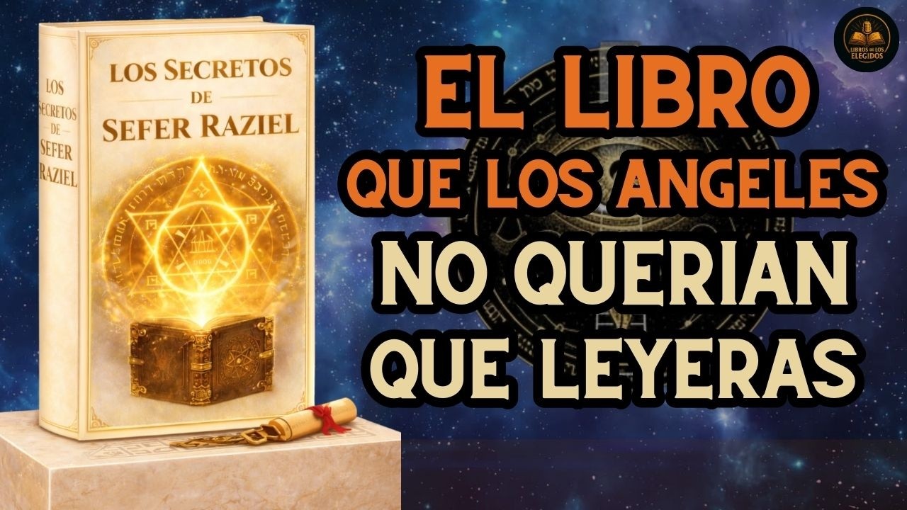 LOS SECRETOS DE SEFER RAZIEL : El libro que LOS ANGELES no querian QUE LEYERAS Audiolibro completo