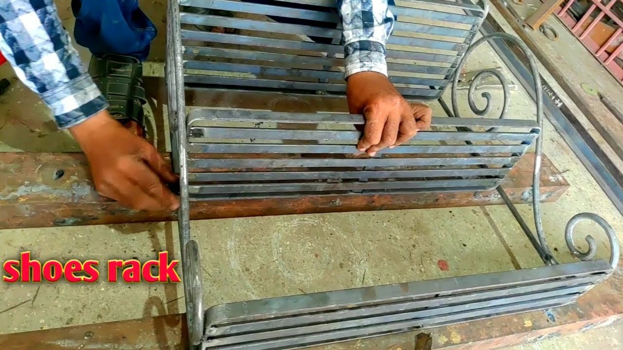 How to make a simple shoes stand || ⚒️(diy shoe rack)