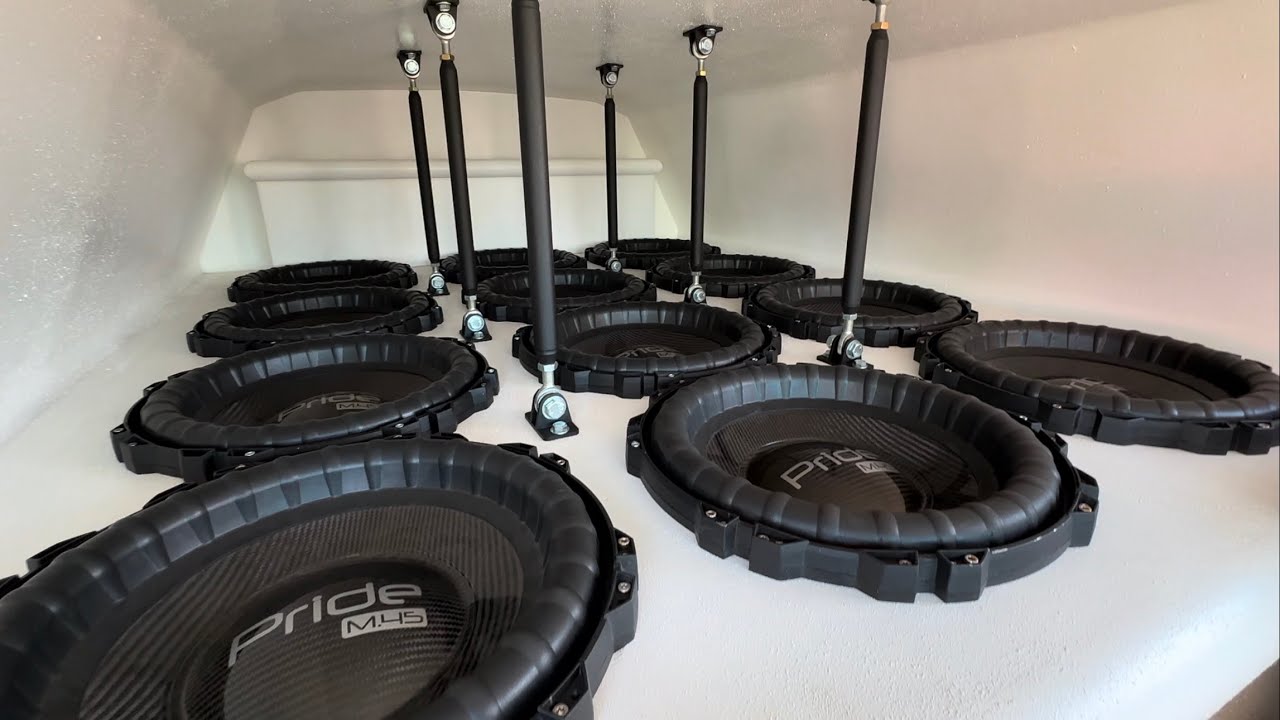 Wicked Bass! 12 Pride M45 15s On 4 Audio Dynamics X12k.1s