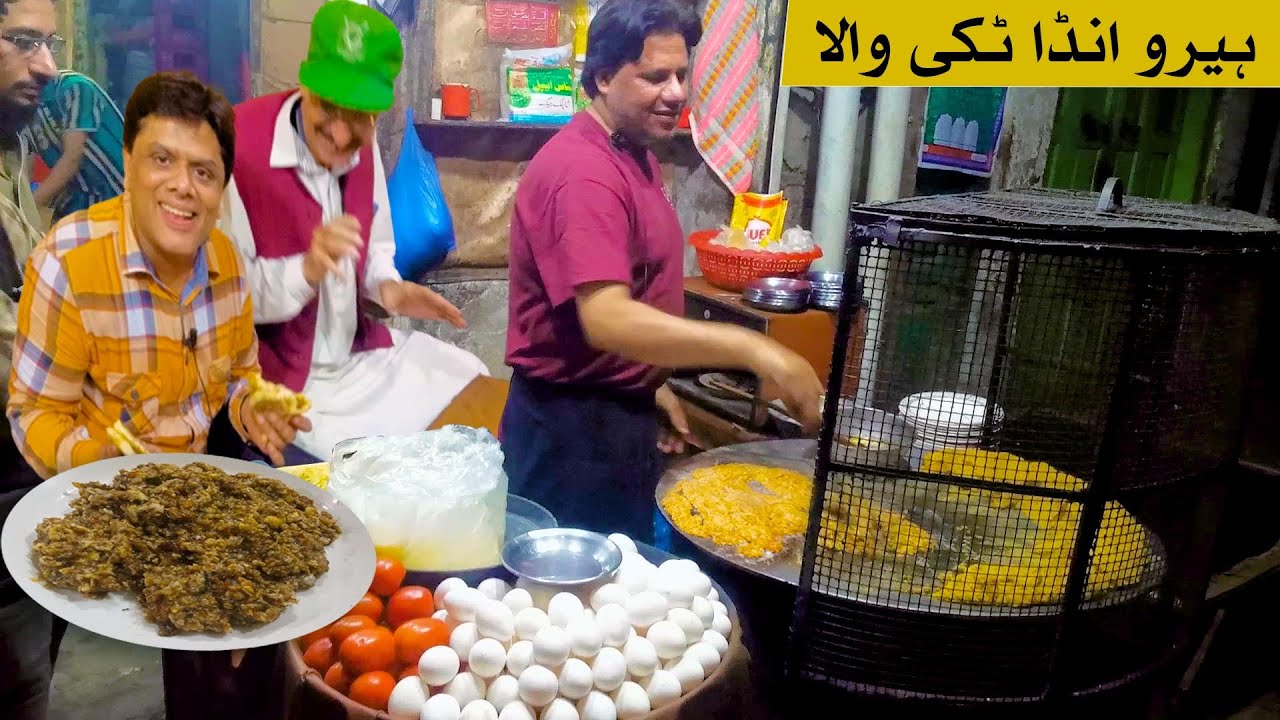 Famous Hero Bhai Tikkiyon Wala | Why His Daal Tikki So Delicious & Popular | Street Food Pakistan