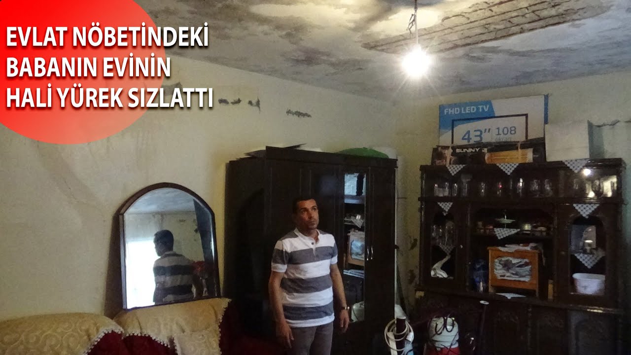 Evlat Nöbetindeki Babanın Evinin Hali Yürek Sızlattı