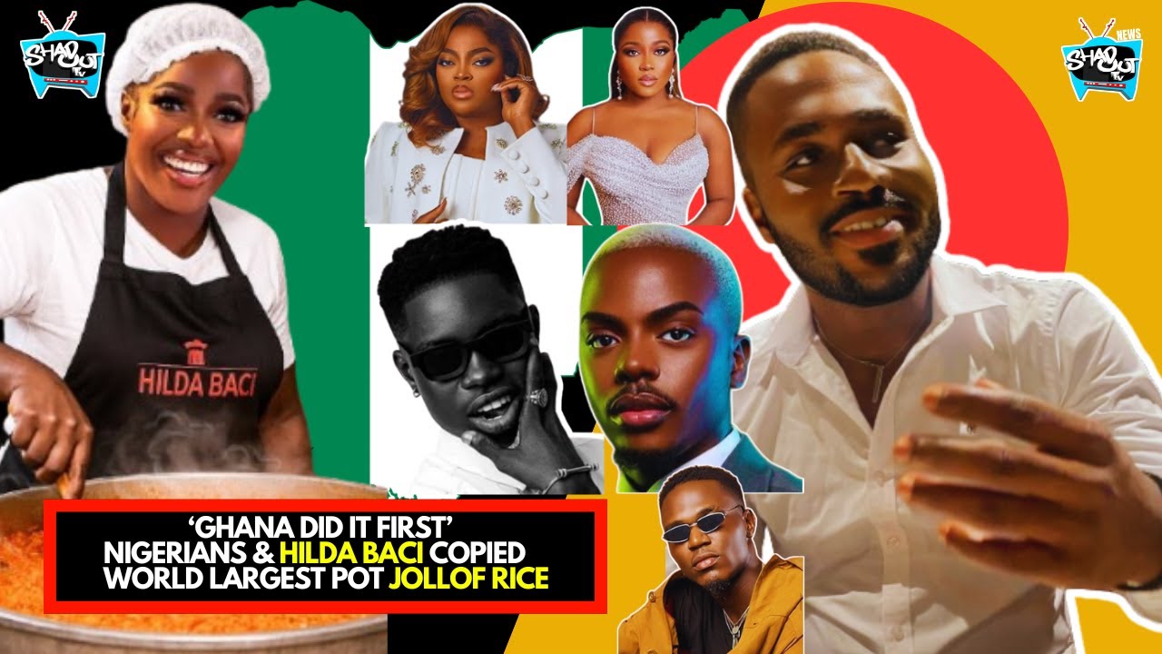 Ghanaians Are Saying They Did it First! Inspired Hilda Baci & Nigerians World Largest Pot of Jollof