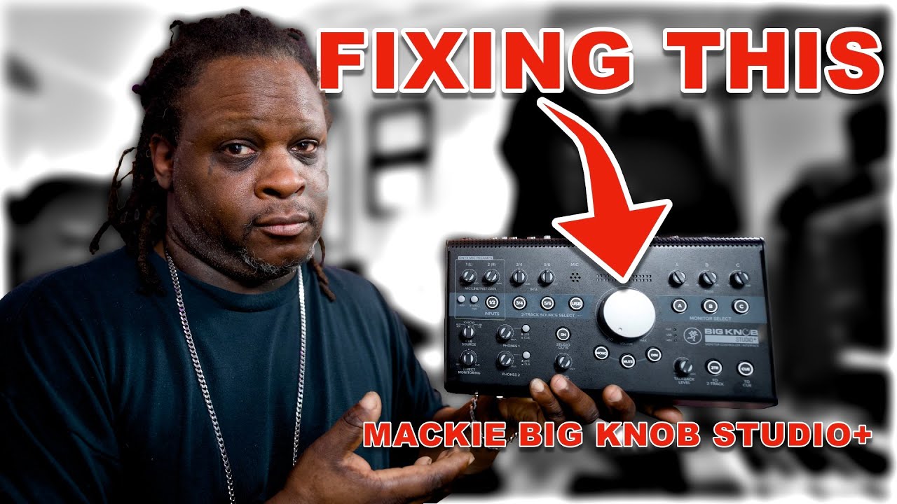 I Had to Repair My Mackie Big Knob Studio+