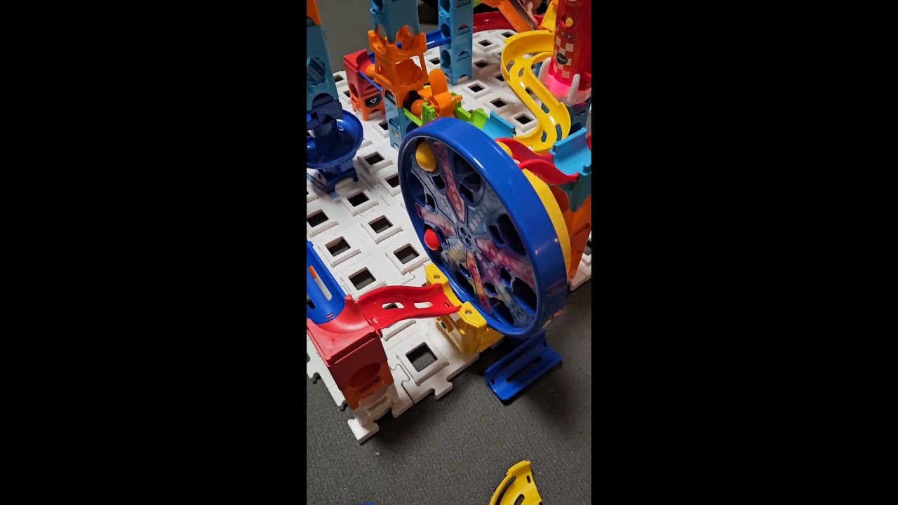 Vtech Marble Rush Murmelbahn f&uuml;r Kinder Bauidee DIY #vtech #marblerun #marblerush #diy #murmelbahn