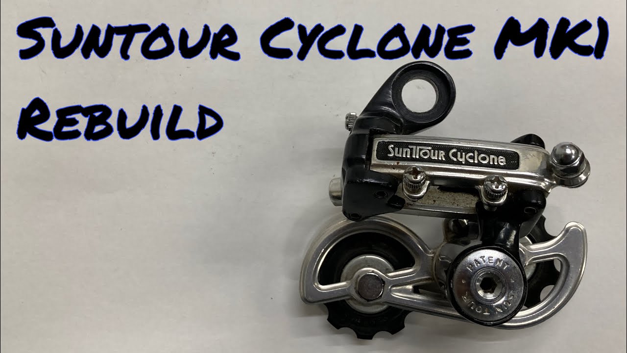 How To Rebuild a Suntour Cyclone Mark 1 Derailleur
