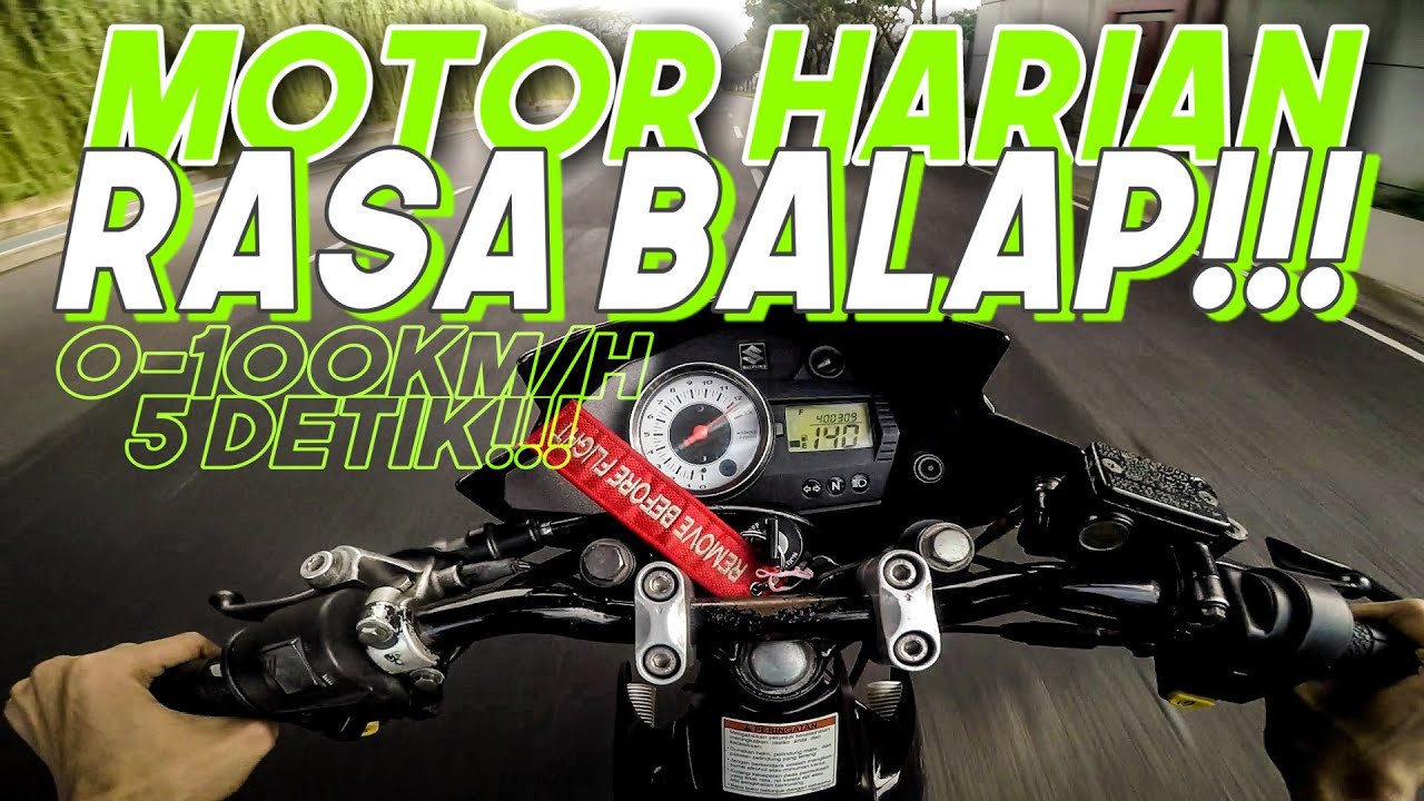 TEST RIDE SATRIA FU BORE UP SELESAI IN REYEN