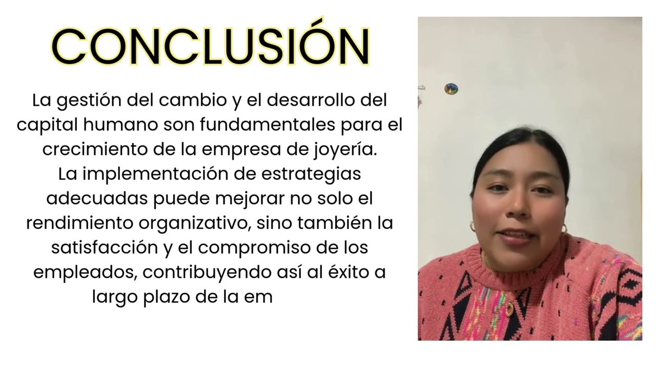 Análisis del cambio y desarrollo de capital humano 