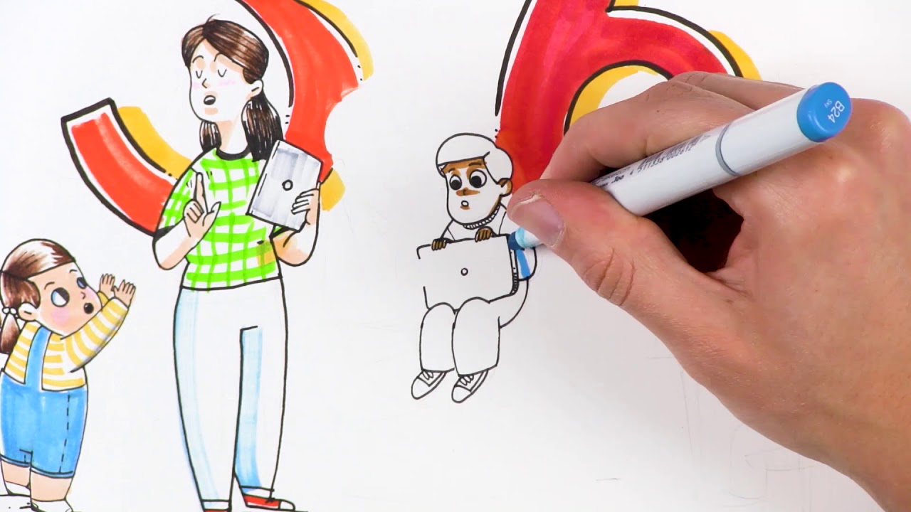 Los niños y las pantallas digitales