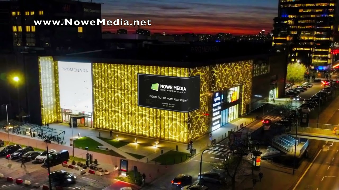 Telebim Warszawa Promenada ☎︎ 509 033 457, ekran LED Ostrobramska