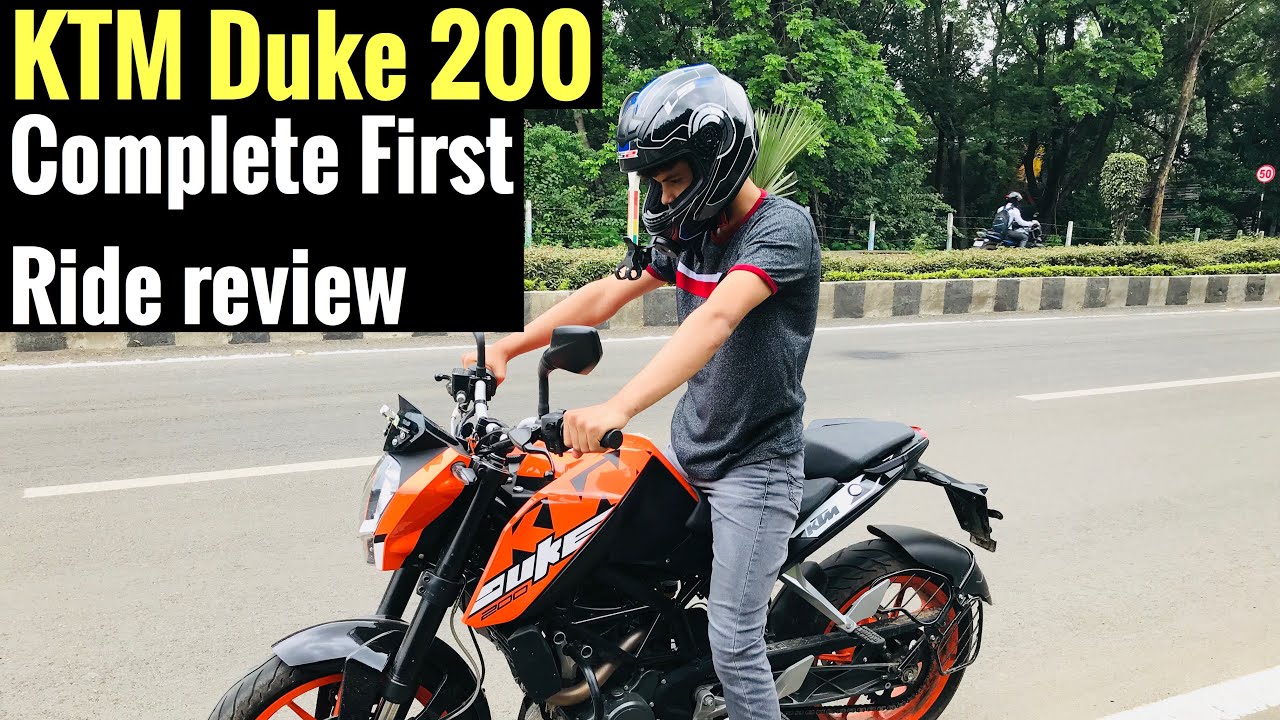 2018 KTM Duke 200 First ride review | Detailed