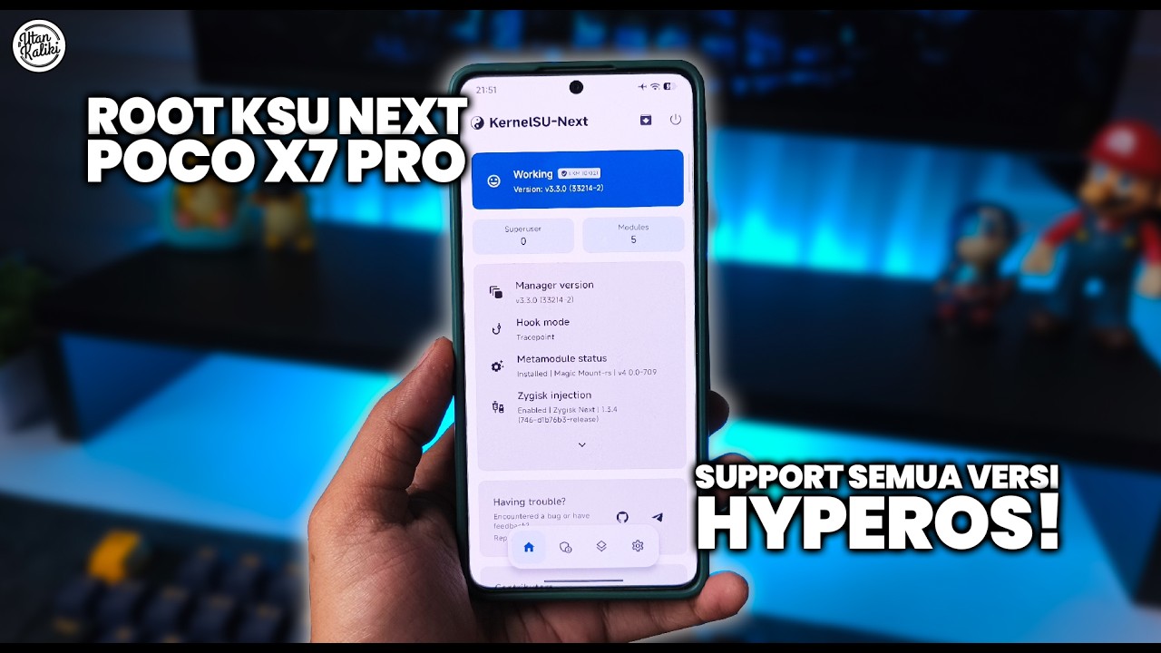TERBARU! Cara Root KernelSU Next POCO X7 Pro - AMAN BUAT AKSES WA, MBANKING & EWALLET?