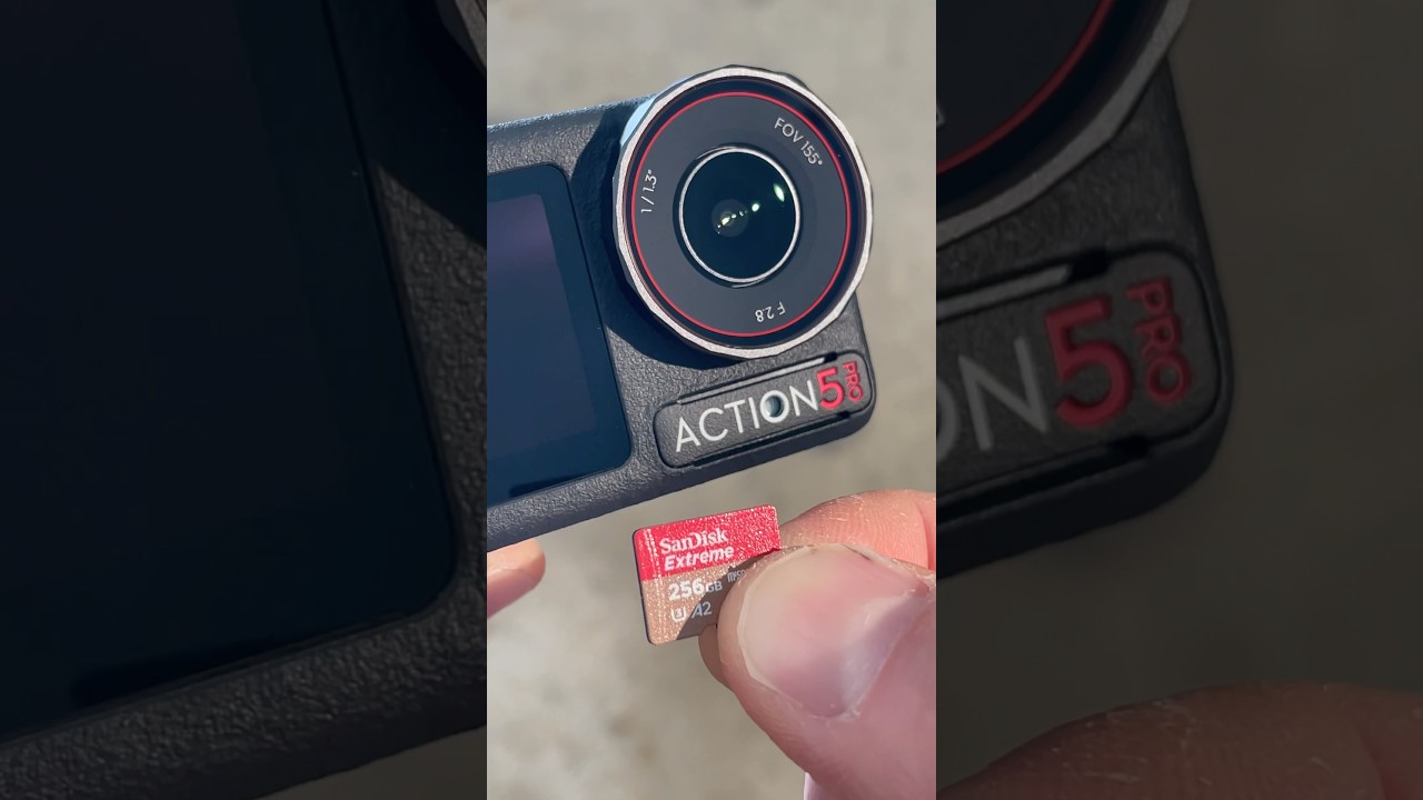 Вот лучшая карта Micro SD для вашего DJI Osmo Action 5 Pro! #osmoaction5pro #microSD #DJI