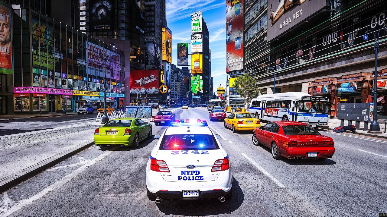 GTA 5 LSPDFR City Police Roleplay | Ultra Realistic Graphics 4K