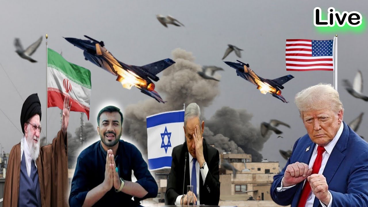 Iran ny Israel America war 5000 missile daag diye | New Update Pakistan Afghan war @rajabbutt94 