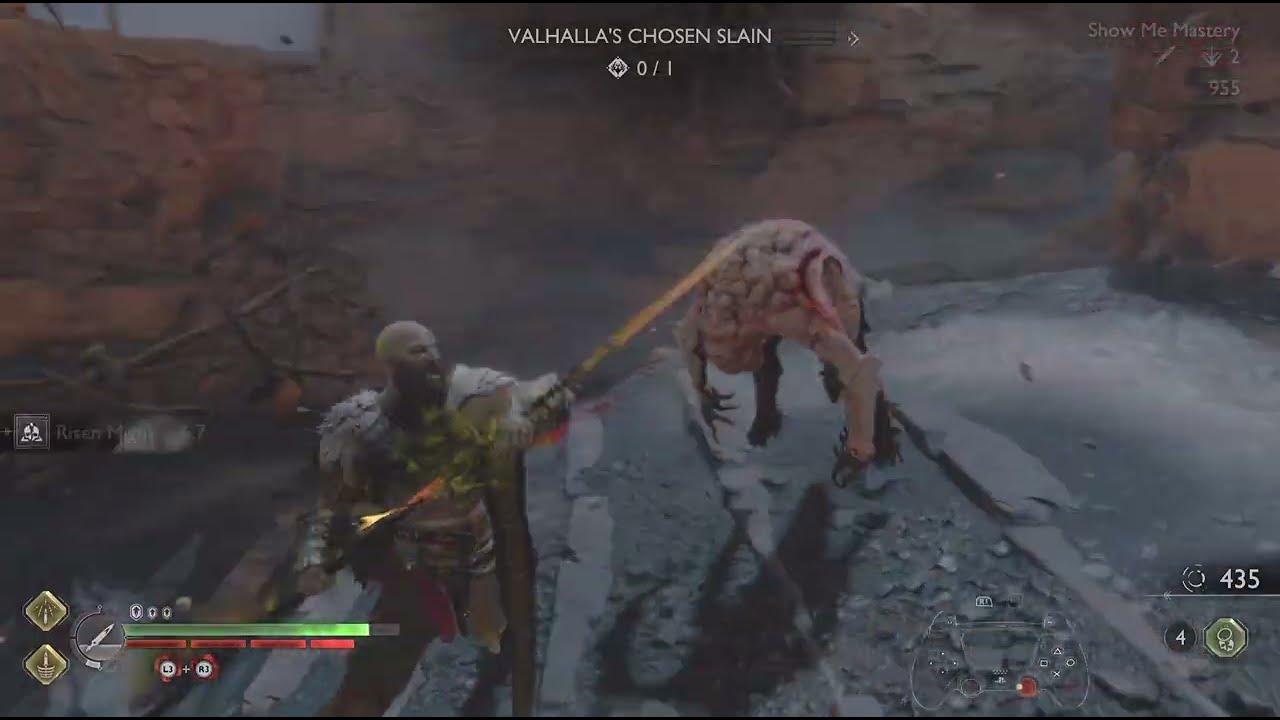 God of War Ragnarök_Valhalla Spearman