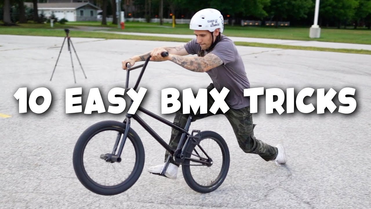 10 простых трюков на BMX для новичков