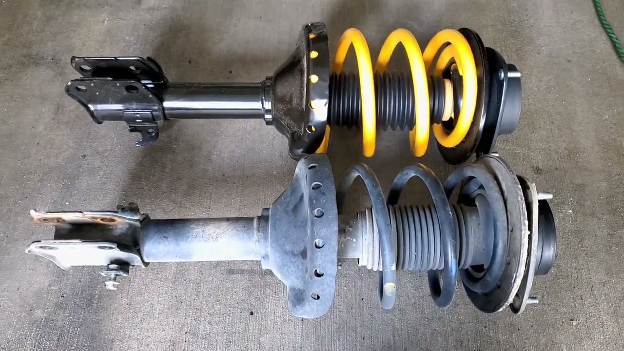 Primitive Racing Raised King Springs and KYB Struts install