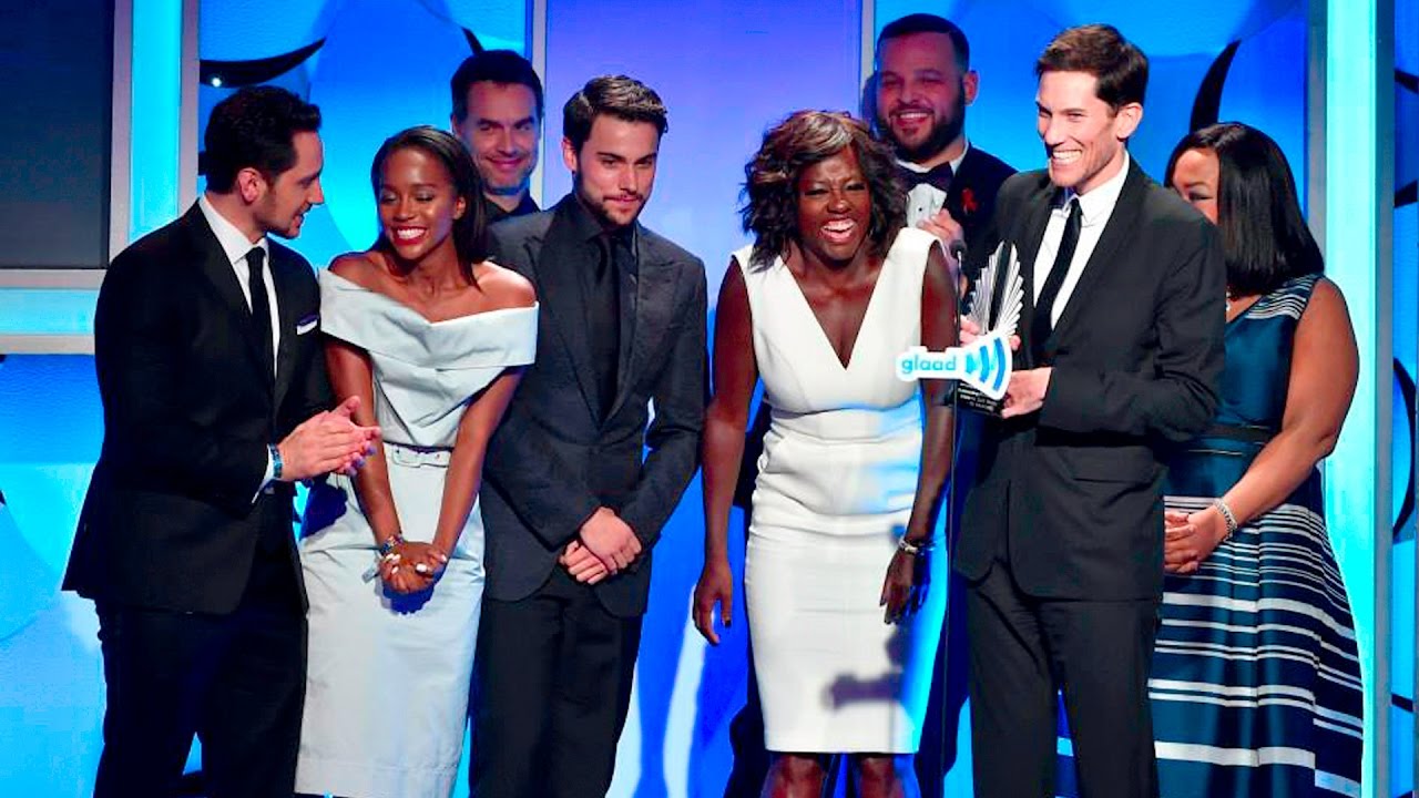 'How to Get Away with Murder' Accepts the #GLAADAWARDS for Outstanding Drama Series