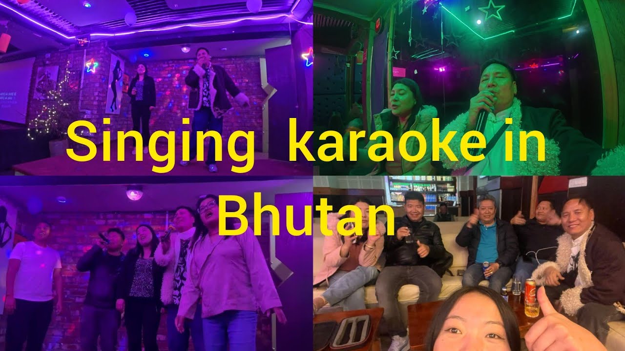 My first ever singing entertainment with beautiful singers in Bhutan #tibetanyoutuber #freetibet 