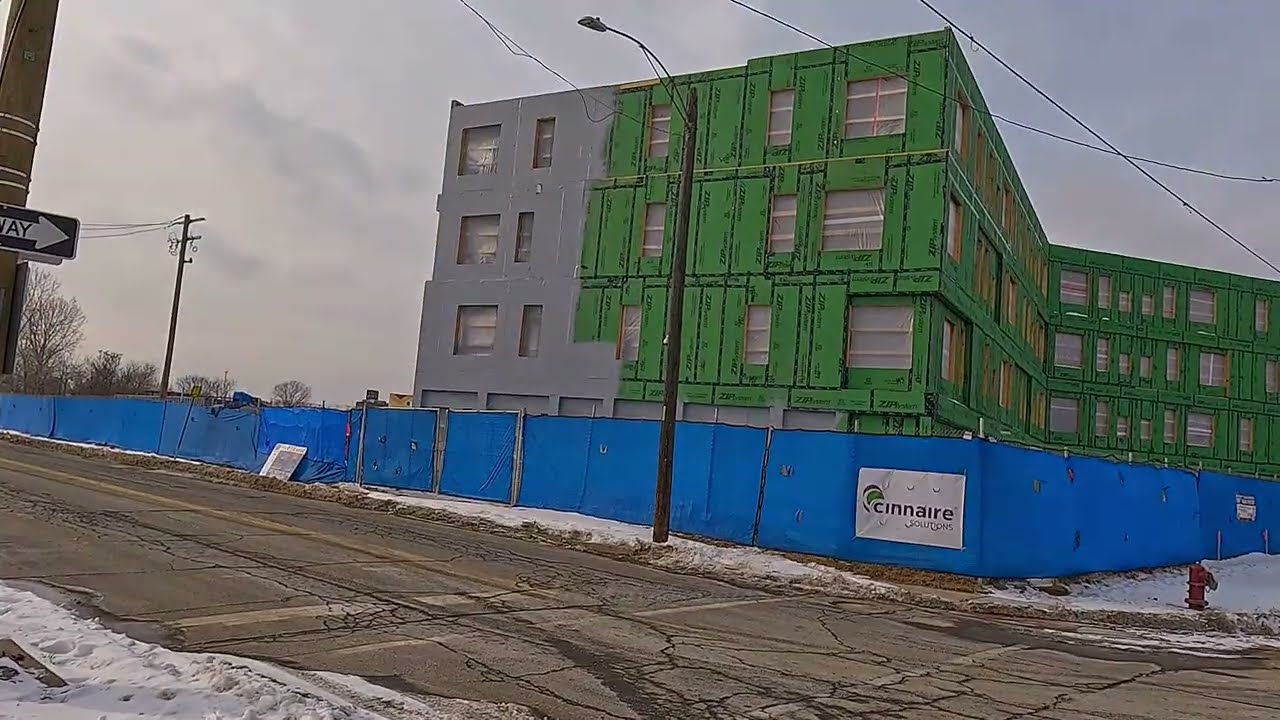 4401 Rosa Parks Construction & North Corktown Housing Developments. The Preserve. Feb. 2026 Update.