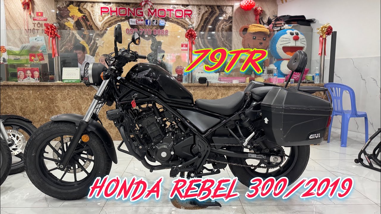 Phong motor:0927708888 HONDA REBEL 300 BS:59AA-046.44 #phongmotor 