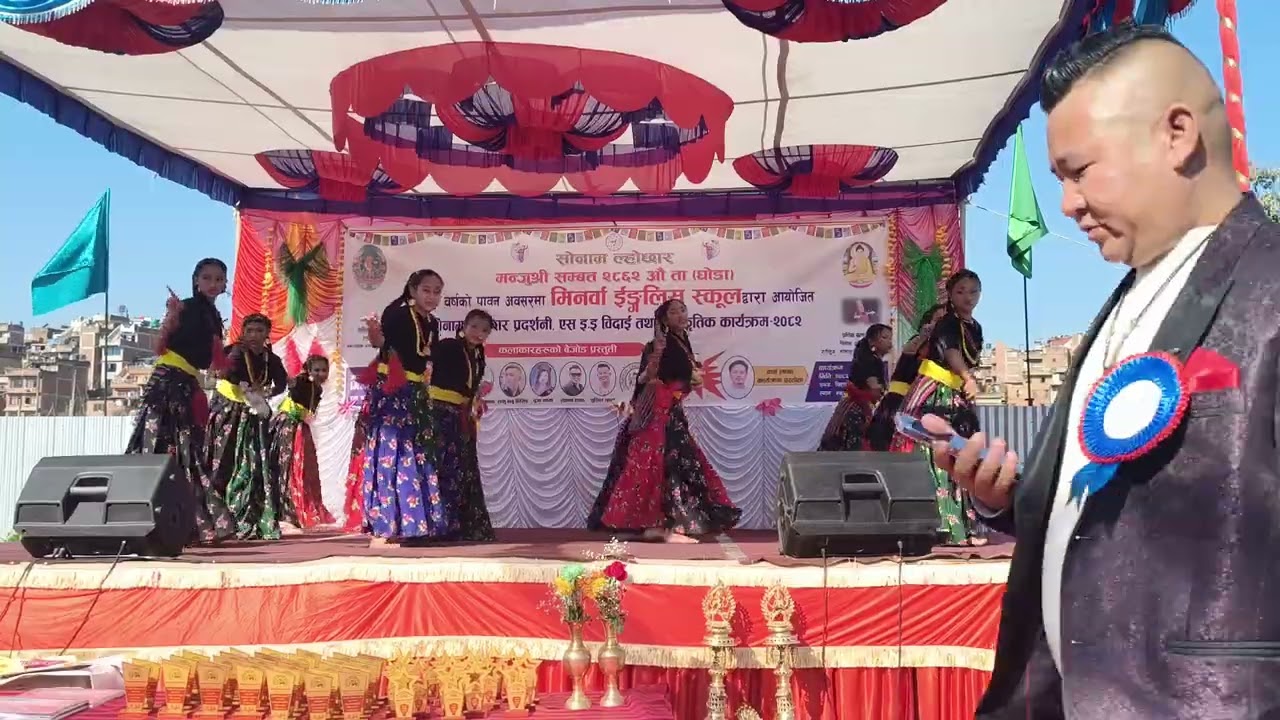 Class 6 Tamang Selo on Sonam Lhosar 