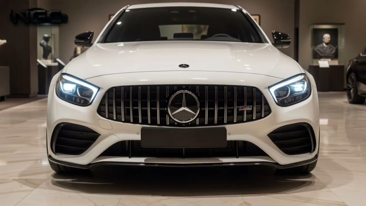 New Mercedes-AMG C43 White |NextGen Cars🚗|  Luxury AMG Performance Sedan | 4K