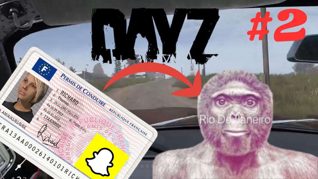 DAYZ, j'achète mon permis sur SNAP et j'humilie un DUO de singes