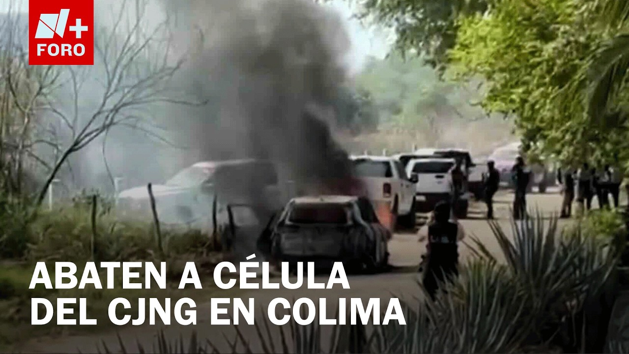 Abaten a 4 Sicarios del CJNG Tras Ataque a Policías en Coquimatlán, Colima