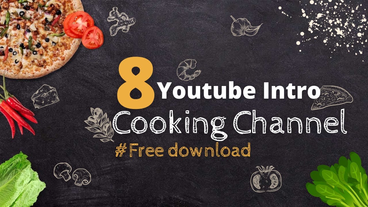 Template Intro Youtube Channel Memasak *No Copyright | Free Download | LINA Channel