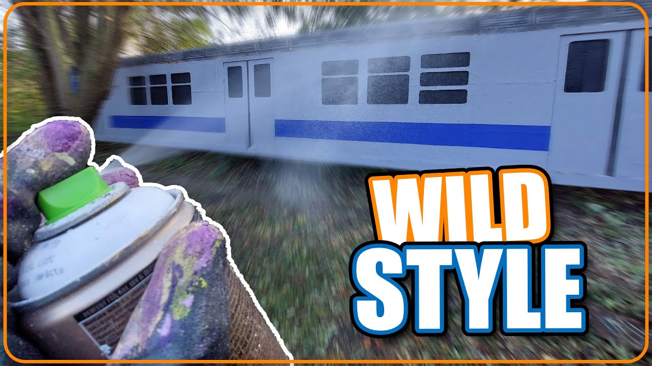 Wildstyle Graffiti am Funktrain mit Juwel (Folge.25)