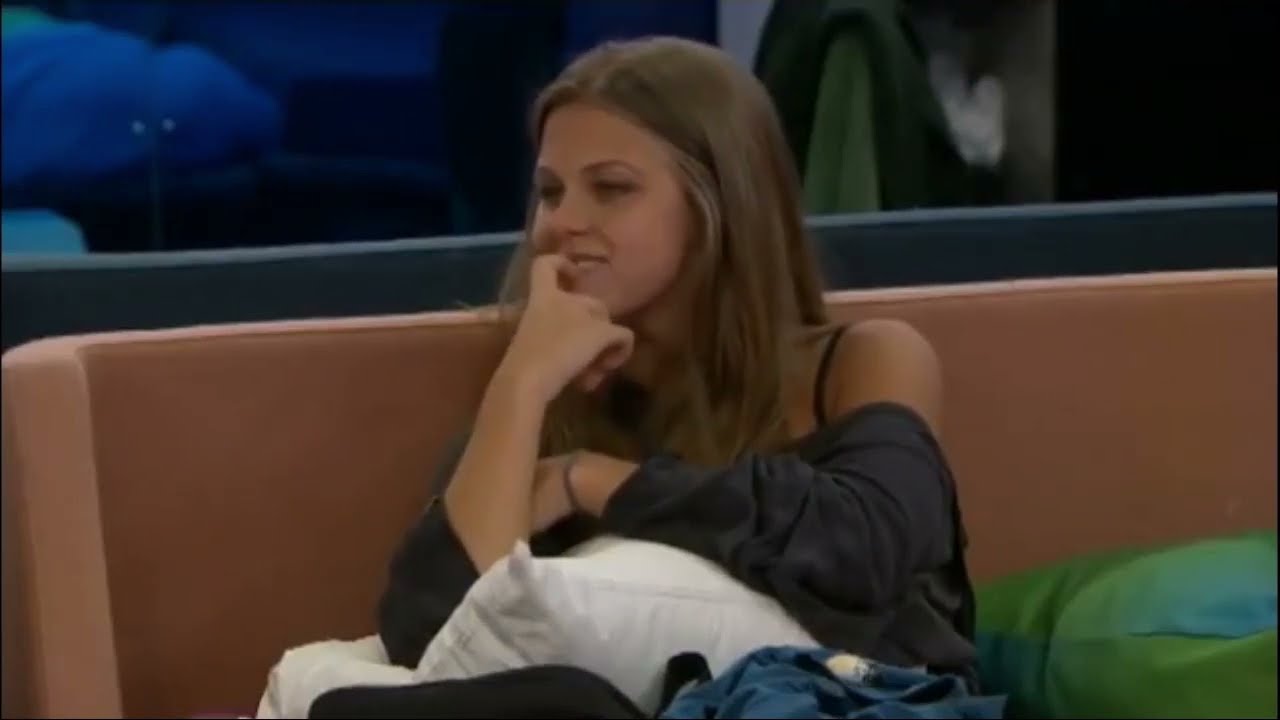 woman biting nails