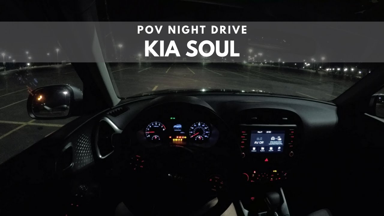 2020 Kia Soul | POV Night Drive