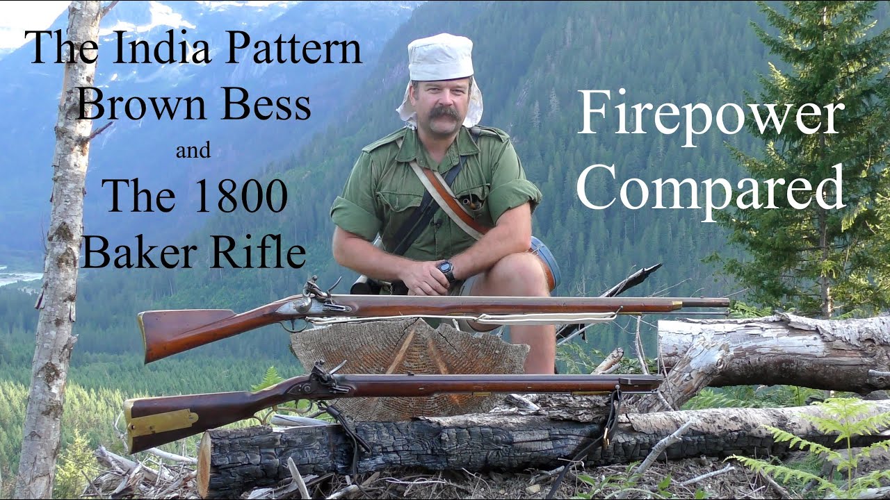 Винтовка Brown Bess образца Индии и винтовка Бейкера образца 1800 года: сравнение огневой мощи