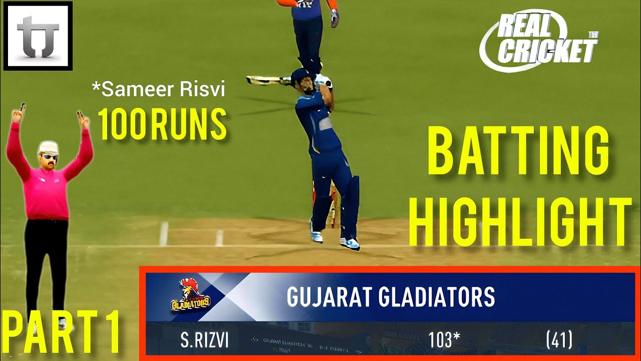 Unstoppable Batting Highlights in Real Cricket 24 | RCPL Auction Team 🔥