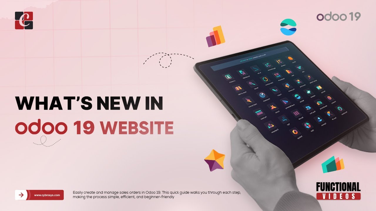 Что нового на сайте Odoo 19 | Сайт Odoo 19 | Советы по Odoo19 | Функциональные руководства Odoo 19