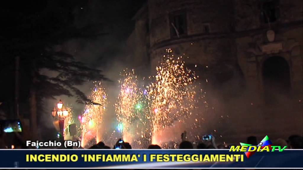 Faicchio (Bn) Incendio del Castello
