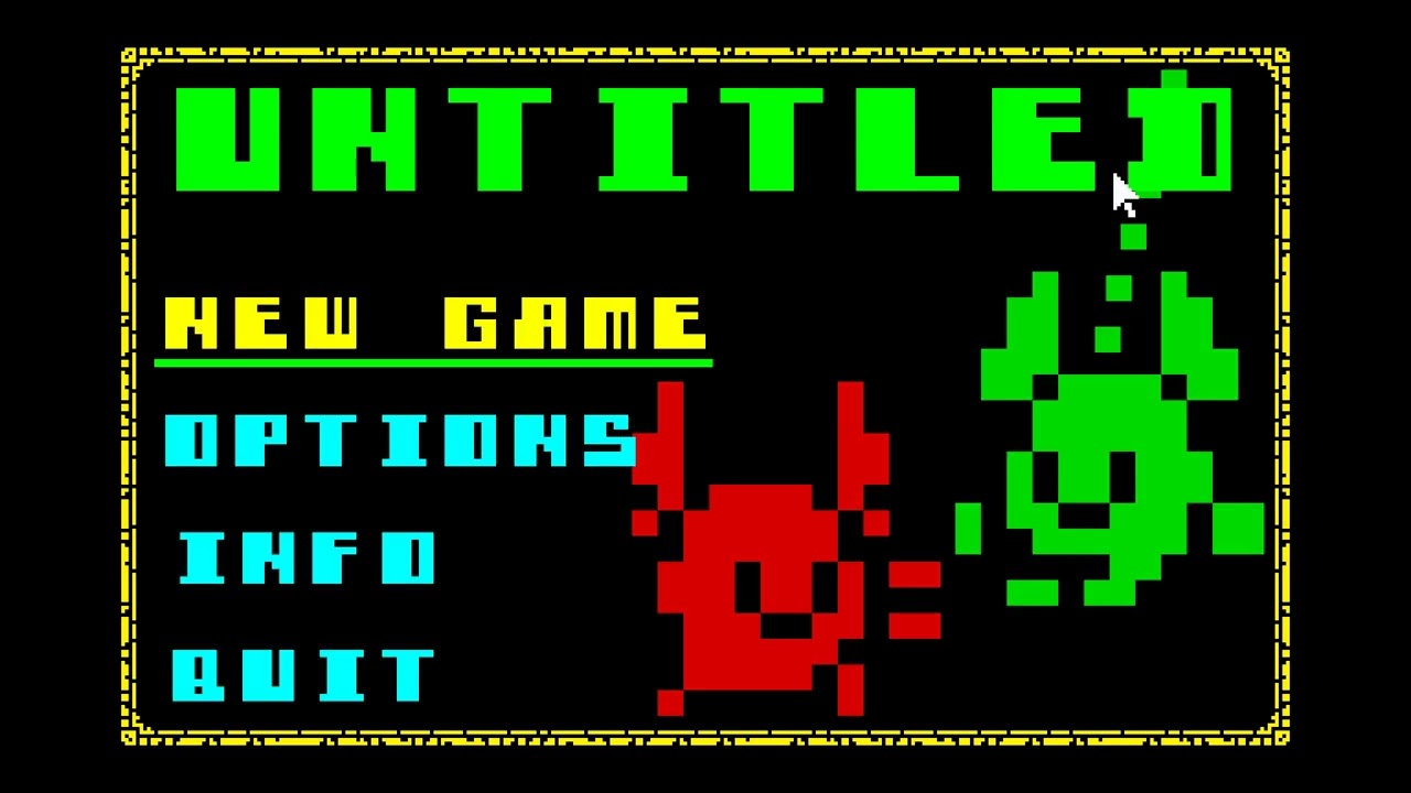 Retro Platformer Devlog #5 - Main menu prototype (Godot Engine)
