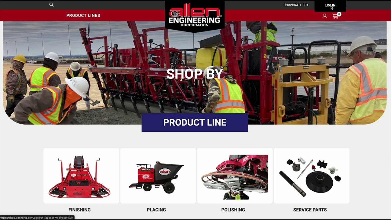 How to Register for E-Commerce - Allen Engineering.mov