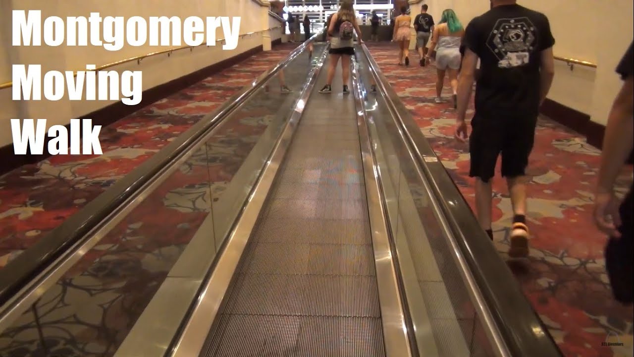 Very Long Montgomery Moving Walkway @ Excalibur Hotel - Las Vegas, NV